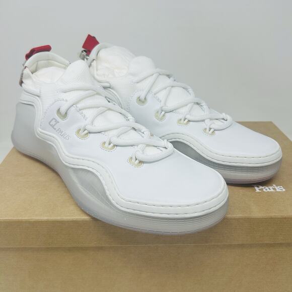 Christian Louboutin Leather Sneakers ARPOADOR Flat Size 41.5 US 8.5 White main image 12